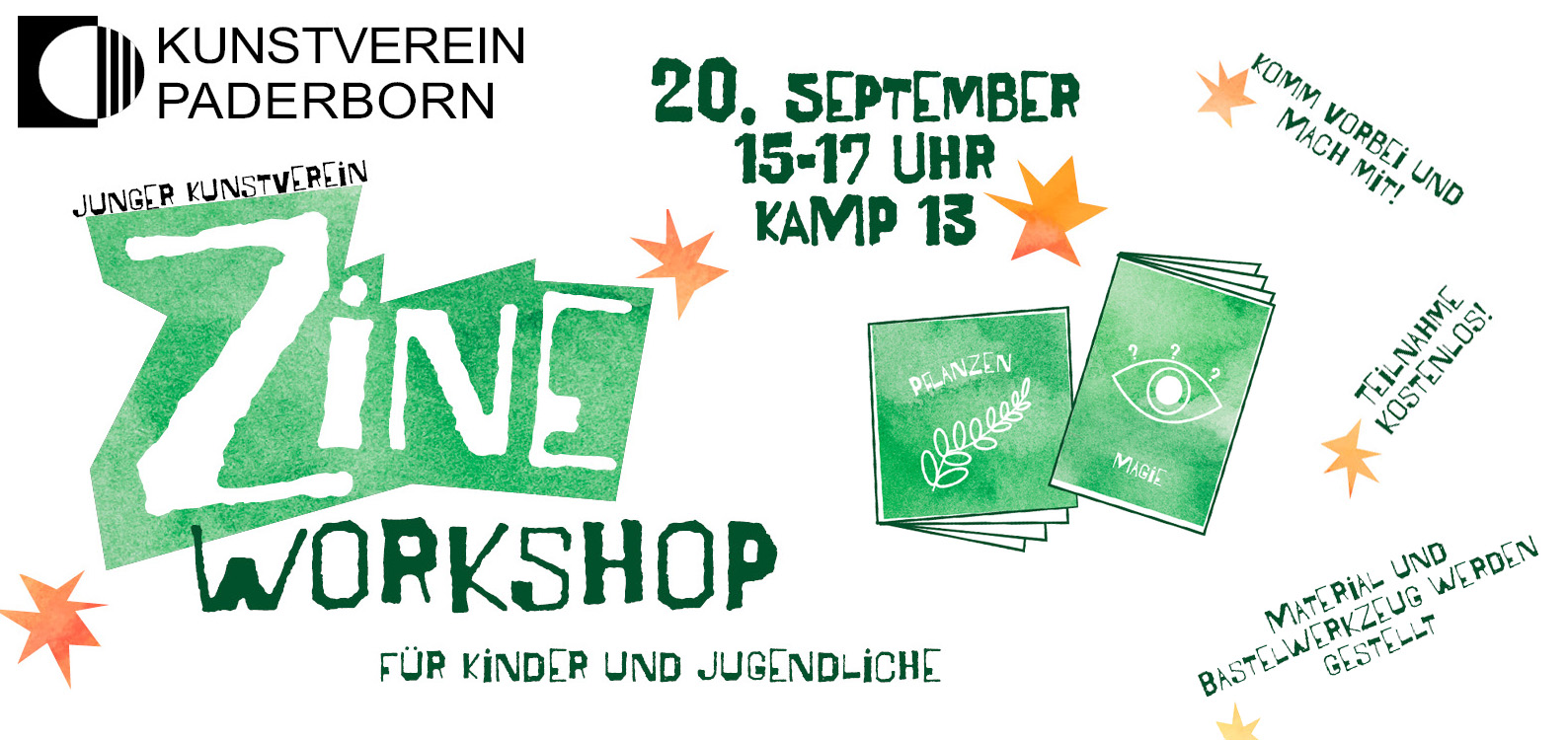 Du betrachtest gerade Zine-Workshop: „Von Wesen, Mustern und entzückenden Dingen“